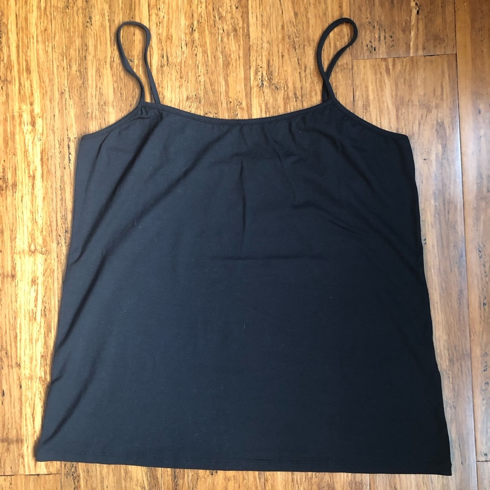 ELIE TAHARI Black Camisole Tank NWT Large